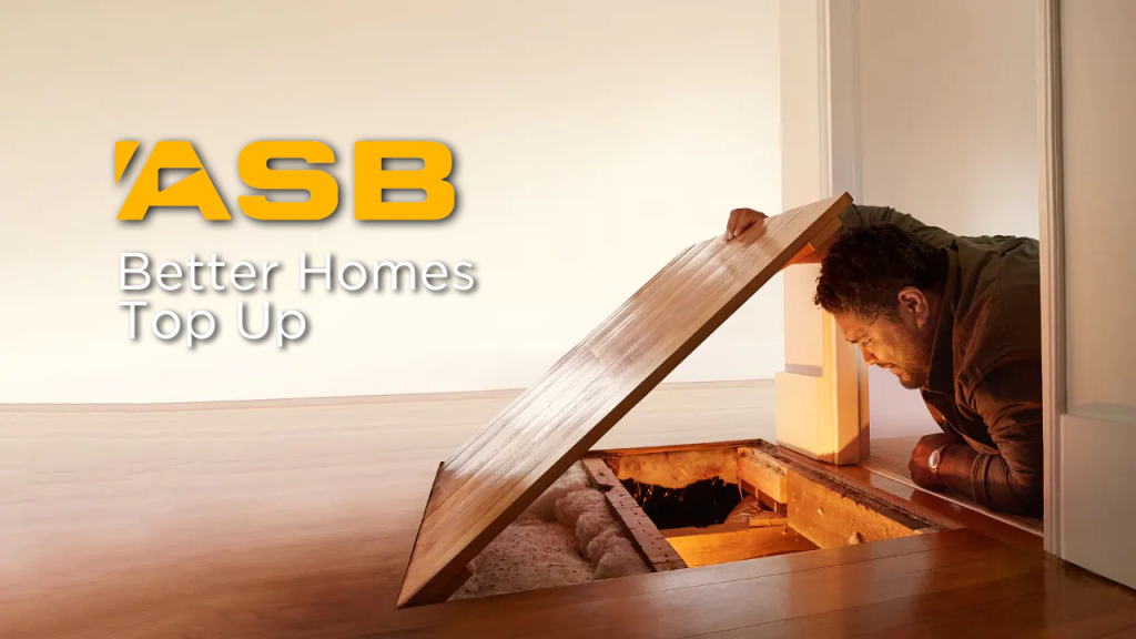 ASB joins the effort to improve kiwi homes